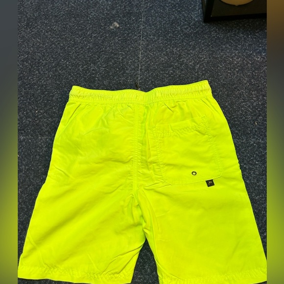 Neon yellow little boys swimming trunks - Picture 2 of 3